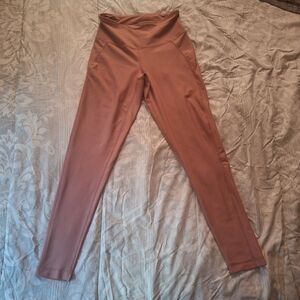 Chic High-Waist Pink Leggings